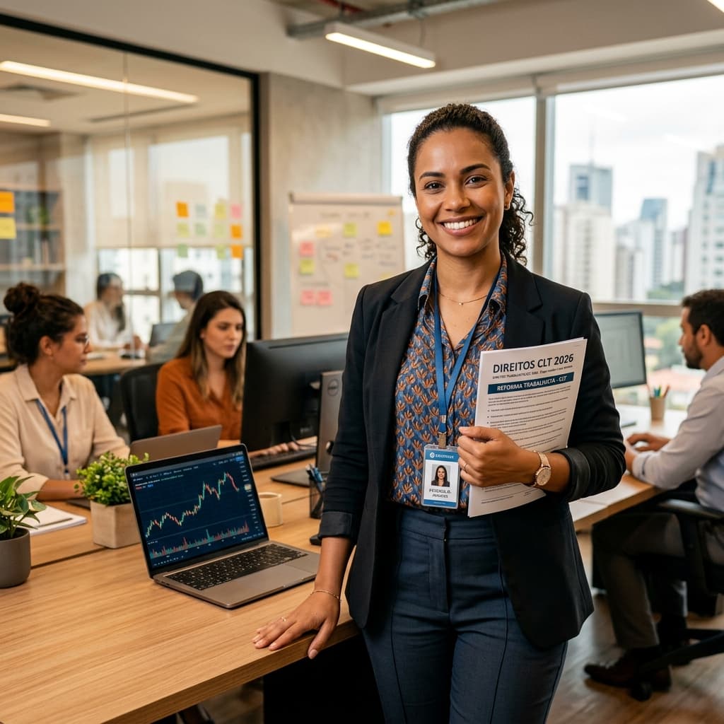 Trabalhadores brasileiros comemorando o Dia do Trabalho – 1º de maio 2026 feriado CLT direitos folha pagamento