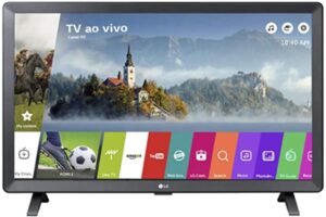 Smart TV LED 24' Monitor LG 24TL520S, Wi-Fi, WebOS 3.5, DTV Machine Ready