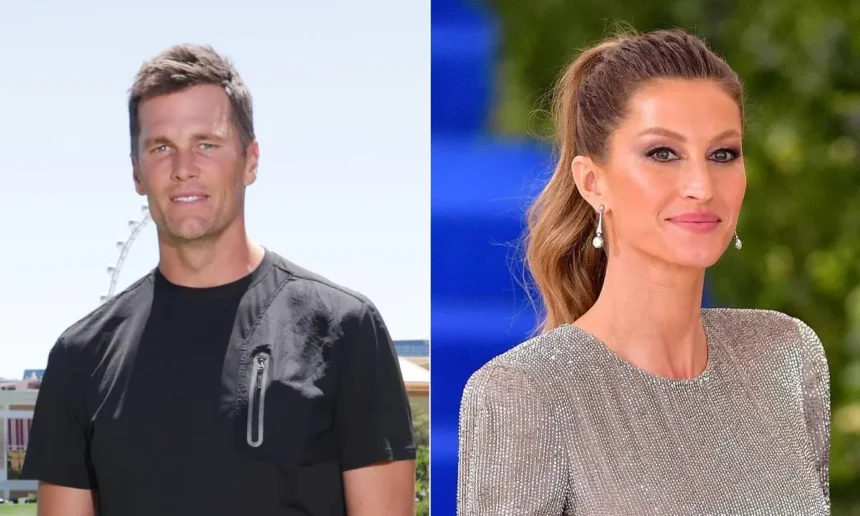 Gisele Bündchen E Tom Brady lado a lado