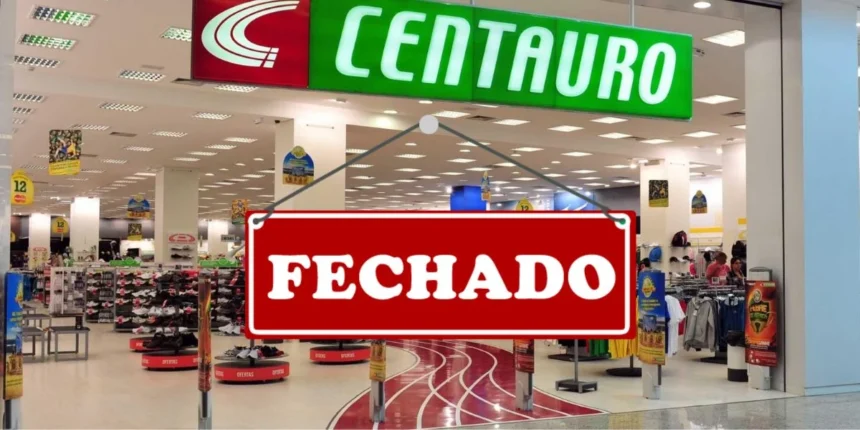 Centauro fecha lojas em meio a problema econômico e faz comunicado