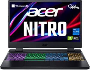 Acer Nitro 5 AN515-58-725A Gaming Laptop | Intel Core i7-12700H | NVIDIA GeForce RTX 3060 Laptop GPU | 15.6