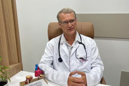 Dr. Mario Brodt, cardiologista e autor do livro 