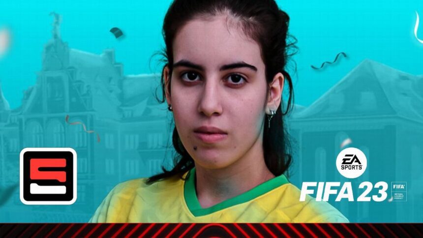 Ela sagrou-se campeã do FIFAHERGAME ao vencer a alemã Fabienne por 4x1 no placar agregado da grande final. O torneio foi realizado na sede da FIFA, em Zurique, Suíça, e premiou as duas finalistas com uma viagem para a Copa do Mundo Feminina, que será disputada na Austrália e Nova Zelândia.