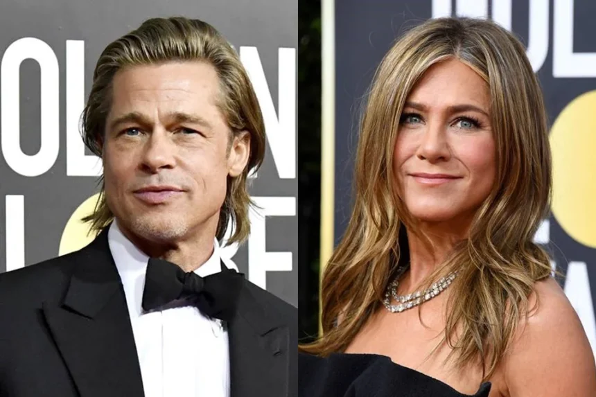 Brad Pitt e Jennifer Aniston são vistos juntos em evento de caridade