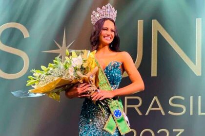 Maria Eduarda Brechane, do Rio Grande do Sul, é a nova miss universo Brasil 2023