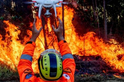 Bombeiros de MS atuam na prevenção e combate a incêndios florestais com tecnologia e parceria com a NASA