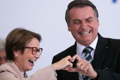 Possibilidade de candidatura futura: Tereza Cristina opina sobre a inelegibilidade de Bolsonaro