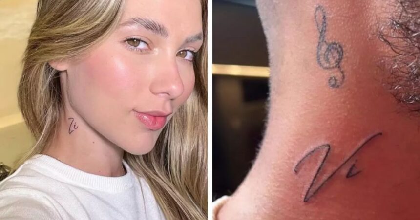 Zé Felipe surpreende com tatuagem em homenagem a Virginia Fonseca