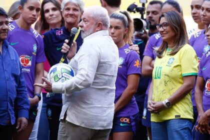 Apoio e torcida: Janja e Lula desejam sucesso à Seleção Feminina de Futebol