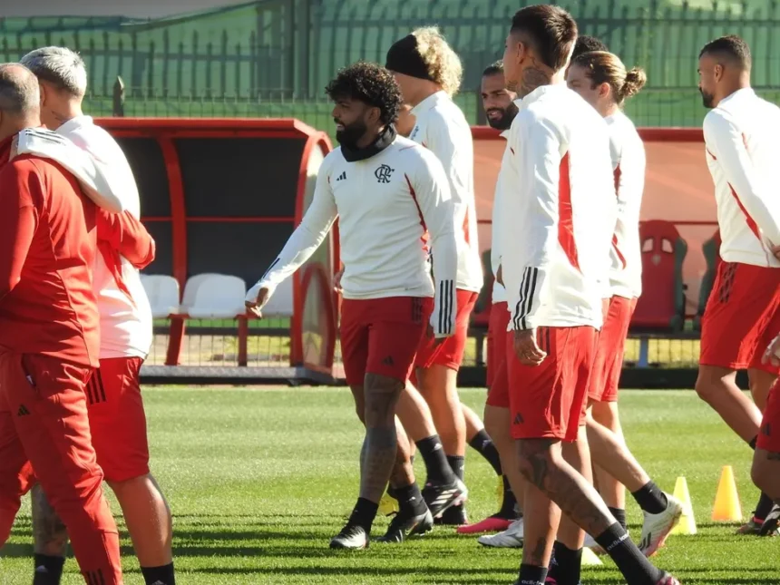 Desfalques no flamengo: 6 jogadores fora do jogo contra o Palmeiras