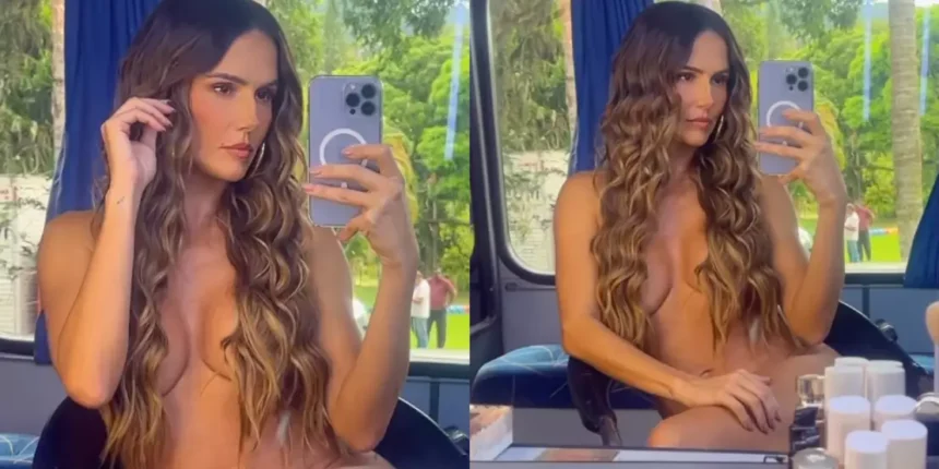 Deborah Secco surpreende ao posar nua em publicação