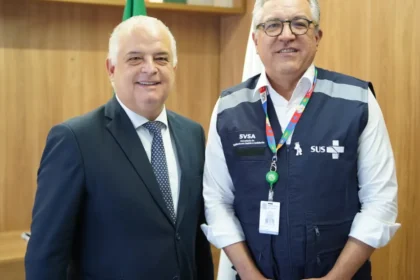 Os ministros Márcio França (Empreendedorismo) e Alexandre Padilha (Saúde) (Divulgação/Reprodução)